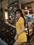 Model: Qiu Qiu's Dress with Egg Yolk(33)